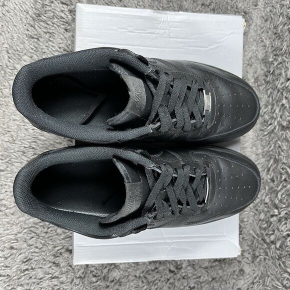 Nike Air Force 1 Low  Nike Air Force 1 \'07 Triple Black CW2288-001 Men\'s Size 11 Sneakers Shoes Box
